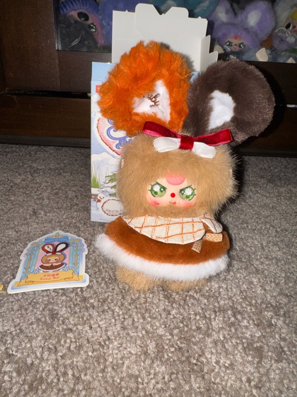 Baby Three Winter Series Opened Blind Box Special Eyes